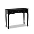 Artiss Hallway Console Table Hall Side Dressing Entry Display 3 Drawers Black-Furniture > Bedroom - Peroz Australia - Image - 1