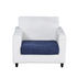 Anyhouz Sofa Cover Navy Polyester Thick Stretchable Cushion For Living Room 1Pc Enlarge Size 90-130cm-Slipcovers-PEROZ Accessories