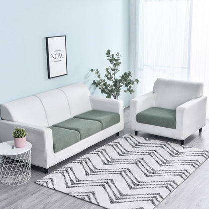 Anyhouz Sofa Cover Cypress Green Polyester Thick Stretchable Cushion For Living Room 1Pc Normal Size 45-60cm-Slipcovers-PEROZ Accessories