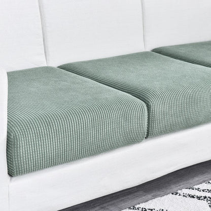 Anyhouz Sofa Cover Cypress Green Polyester Thick Stretchable Cushion For Living Room 1Pc Enlarge Size 60-90cm-Slipcovers-PEROZ Accessories