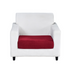 Anyhouz Sofa Cover Wine Red Polyester Thick Stretchable Cushion For Living Room 1Pc Enlarge Size 160-185cmx60-90cm-Slipcovers-PEROZ Accessories