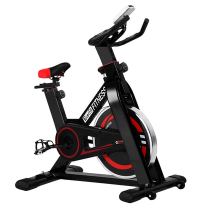 Everfit Spin Exercise Bike Cycling Fitness Commercial Home Workout Gym Black-Sports &amp; Fitness &gt; Fitness Accessories-PEROZ Accessories