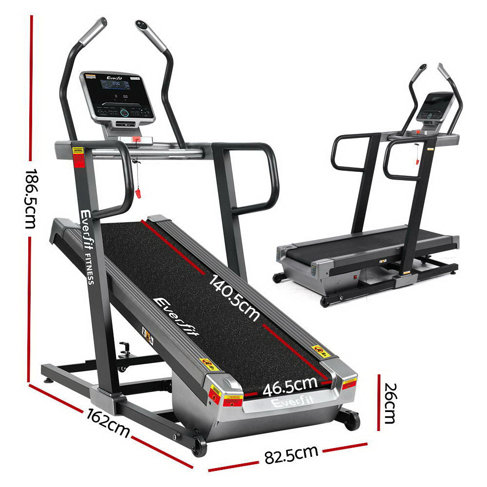 Everfit Electric Treadmill Auto Incline Trainer CM01 40 Level Incline Gym Exercise Running Machine Fitness-Sports &amp; Fitness &gt; Fitness Accessories-PEROZ Accessories
