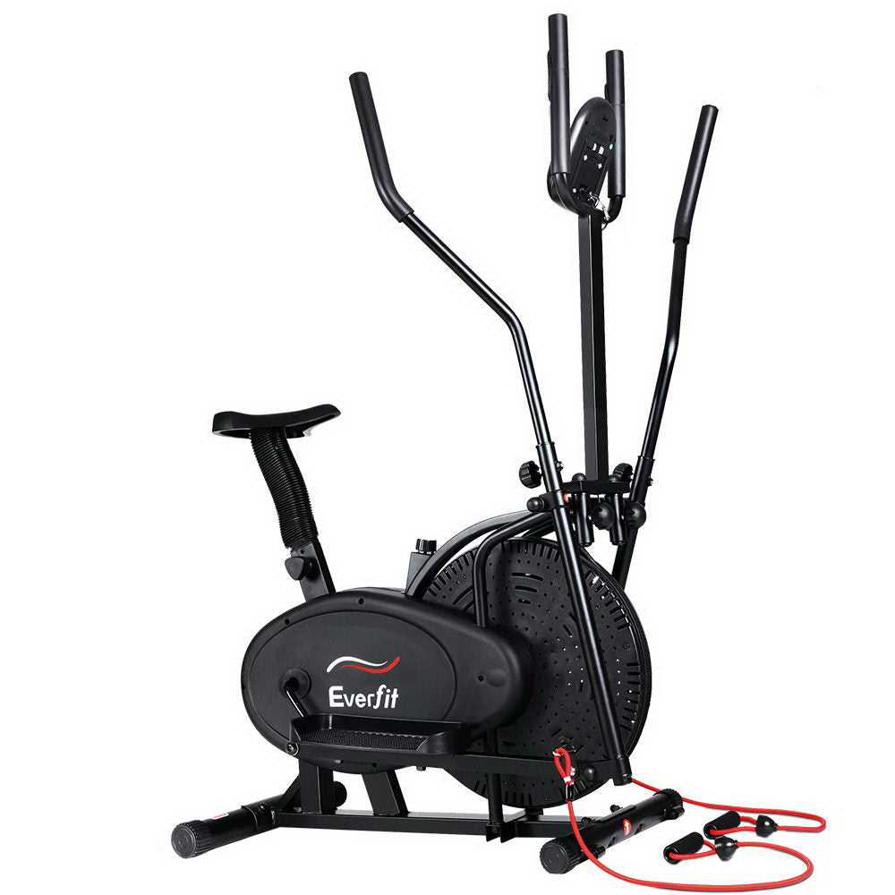 Everfit 5in1 Elliptical Cross Trainer Exercise Bike Bicycle Home Gym Fitness Machine Running Walking-Sports &amp; Fitness &gt; Fitness Accessories-PEROZ Accessories