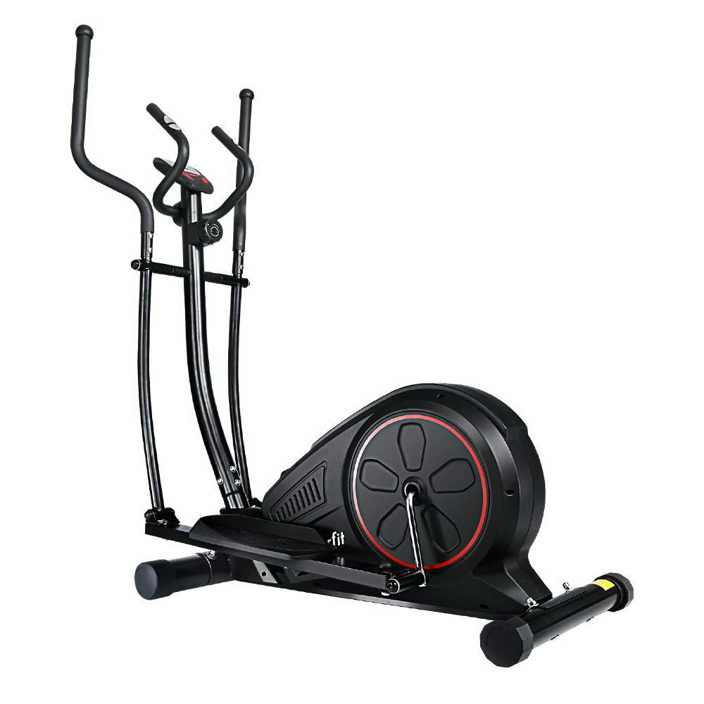 Everfit Elliptical Cross Trainer Exercise Bike Fitness Equipment Home Gym Black-Sports &amp; Fitness &gt; Fitness Accessories-PEROZ Accessories
