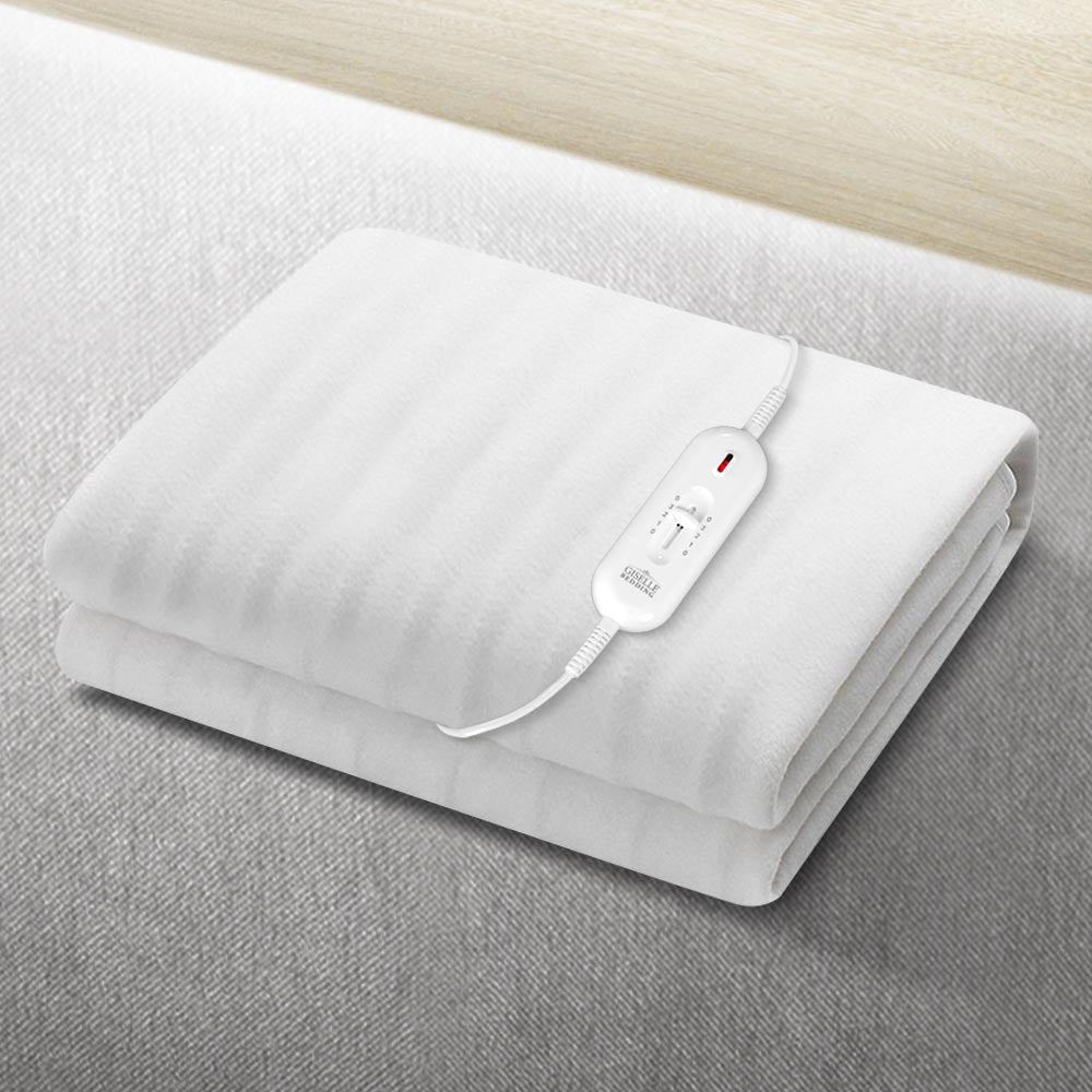 Giselle Bedding Single Size Electric Blanket Polyester-Blankets-PEROZ Accessories