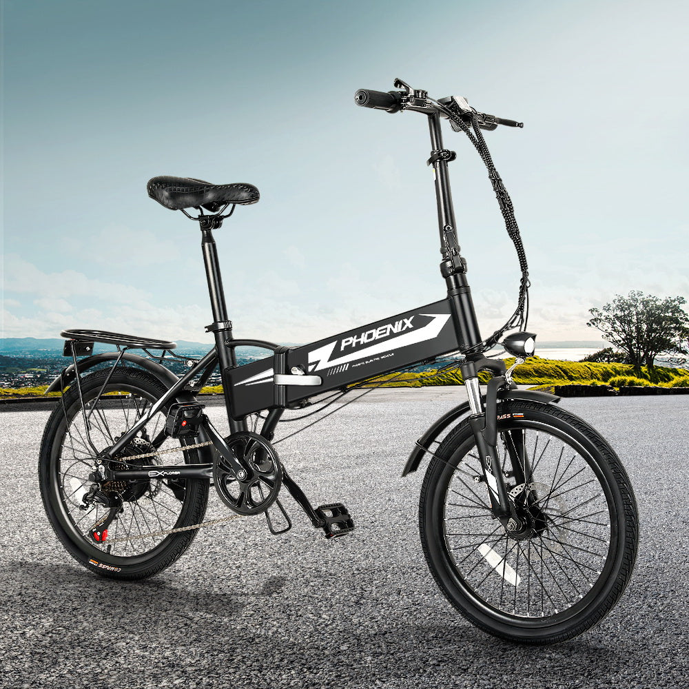 Phoenix Folding 20&quot; Electric Bike Urban Bicycle eBike Removable Battery-Sports &amp; Fitness &gt; Bikes &amp; Accessories-PEROZ Accessories