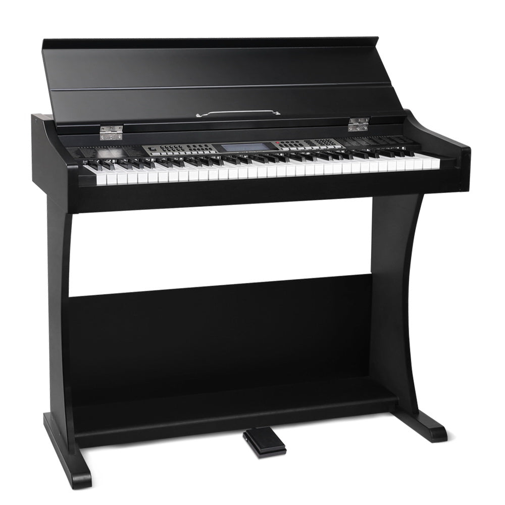 Alpha 61 Key Electronic Piano Keyboard Electric Digital Classical Music Stand-Audio &amp; Video &gt; Musical Instrument &amp; Accessories-PEROZ Accessories