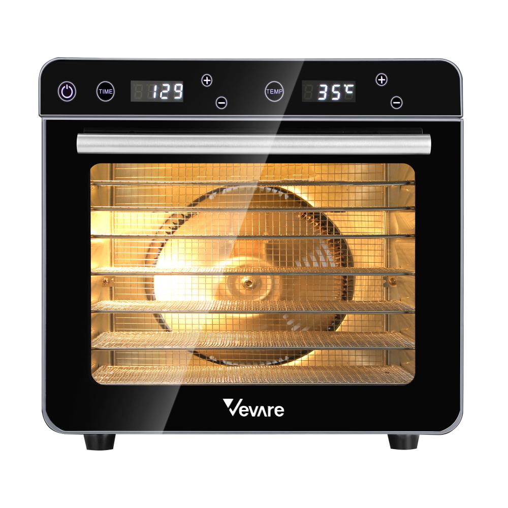 Vevare Food Dehydrators Stainless Steel Jerky Dehydrator Fruit Dryer 8 Trays-Food Dehydrator-PEROZ Accessories