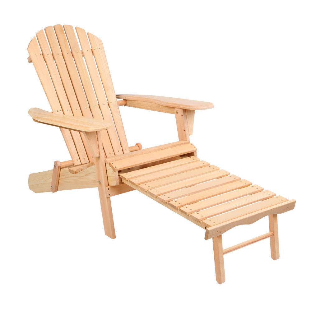 Gardeon Outdoor Furniture Sun Lounge Chairs Beach Chair Recliner Adirondack Patio Garden-Furniture &gt; Outdoor-PEROZ Accessories