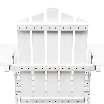 Gardeon Outdoor Sun Lounge Beach Chairs Table Setting Wooden Adirondack Patio Chair-Furniture &gt; Outdoor-PEROZ Accessories
