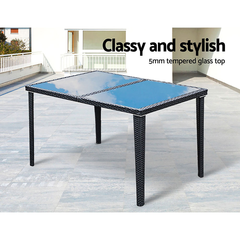Gardeon Outdoor Furniture 7pcs Dining Set-Furniture &gt; Outdoor-PEROZ Accessories