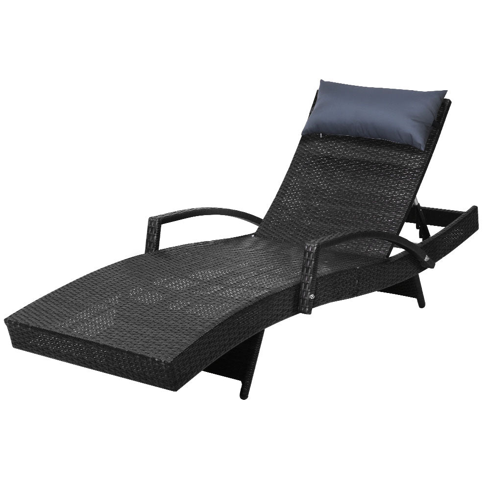 Gardeon Outdoor Sun Lounge Furniture Day Bed Wicker Pillow Sofa Set-Furniture &gt; Outdoor-PEROZ Accessories