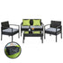 Gardeon Outdoor Furniture Lounge Setting Garden Patio Wicker Cover Table Chairs-Furniture > Outdoor-PEROZ Accessories