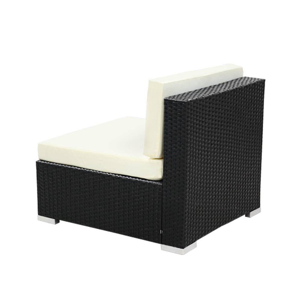 3PC Gardeon Outdoor Furniture Sofa Set Wicker Rattan Garden Lounge Chair Setting-Furniture &gt; Outdoor-PEROZ Accessories