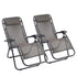 Gardeon Zero Gravity Chair 2PC Reclining Outdoor Sun Lounge Folding Camping-Furniture > Outdoor-PEROZ Accessories
