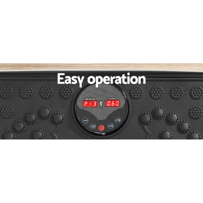 Everfit Vibration Machine Machines Platform Plate Vibrator Exercise Fit Gym Home-Sports &amp; Fitness &gt; Fitness Accessories-PEROZ Accessories