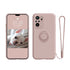 Anymob Xiaomi Redmi Case Peach Stand Ring Holder Strap Liquid Silicon Cover Phone Protection-Mobile Phone Cases-PEROZ Accessories
