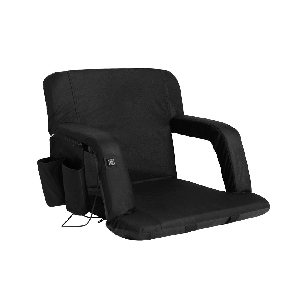Artiss Lounge Sofa Bed With Armrest Heated Floor Recliner Futon Couch Folding Chair Cushion-Furniture &gt; Living Room-PEROZ Accessories