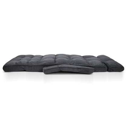 Artiss Adjustable Lounger with Arms - Charcoal-Furniture &gt; Living Room - Peroz Australia - Image - 4