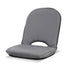 Artiss Floor Lounge Sofa Camping Portable Recliner Beach Chair Folding Outdoor Grey-Outdoor > Camping - Peroz Australia - Image - 1