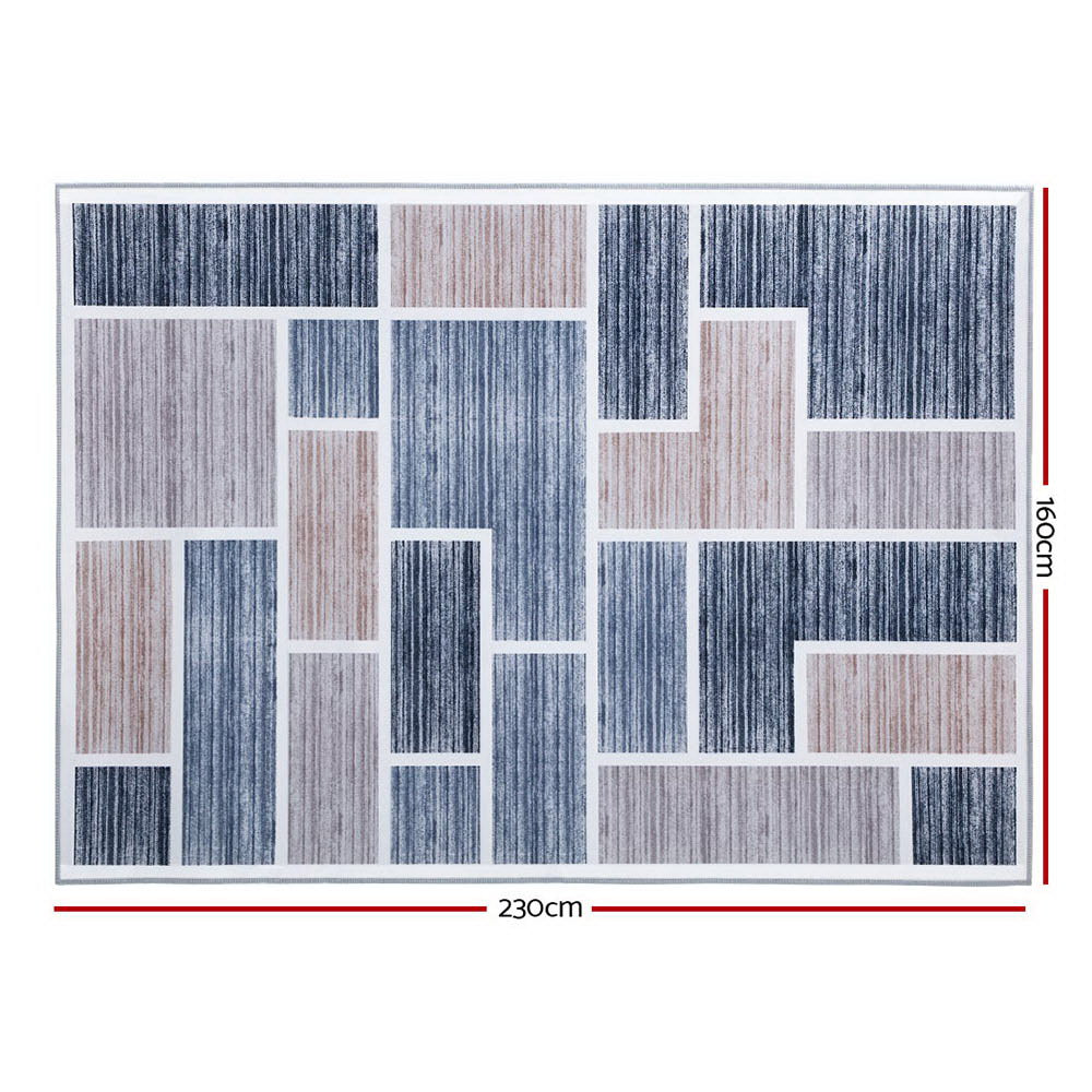 Artiss Floor Rugs 160 x 230 Area Rug Large Modern Carpet Soft Mat Short Pile-Home &amp; Garden &gt; Rugs - Peroz Australia - Image - 2