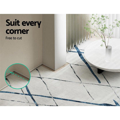 Artiss Jaca Floor Rug Area Carpet 200 x 290 cm Mordern Short Pile Washable-Home &amp; Garden &gt; Rugs - Peroz Australia - Image - 6