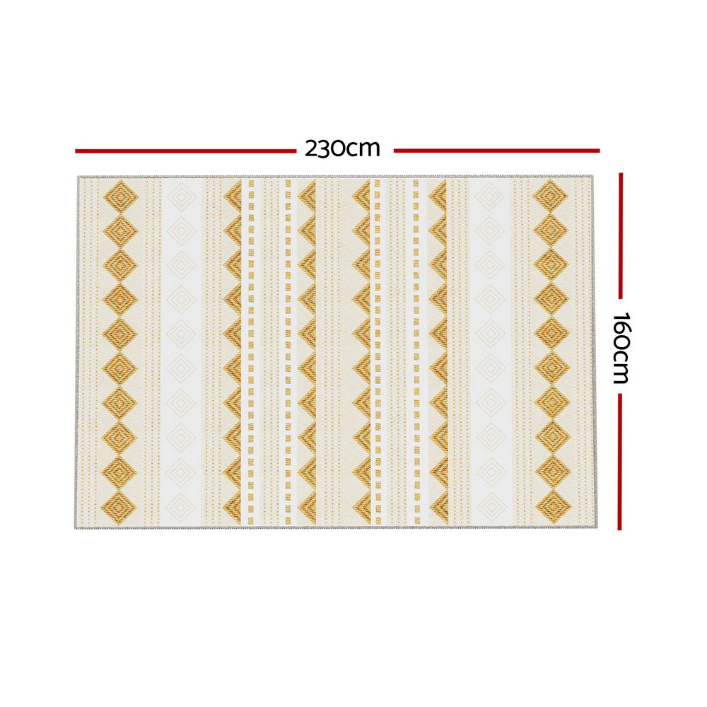 Artiss Floor Rugs 160x230cm Washable Area Mat Large Carpet Soft Short Pile Ella-Home &amp; Garden &gt; Rugs-PEROZ Accessories