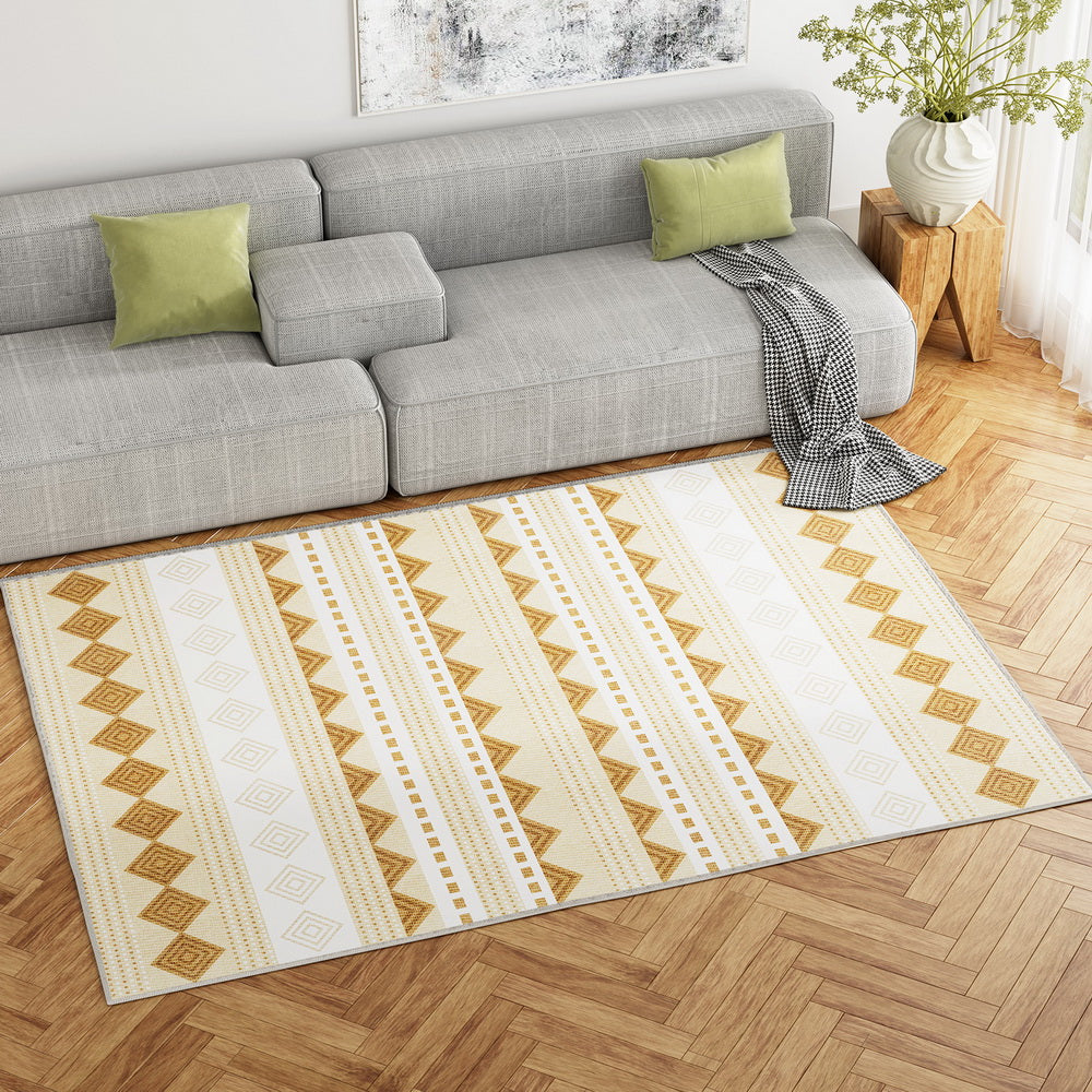 Artiss Floor Rugs 160x230cm Washable Area Mat Large Carpet Soft Short Pile Ella-Home &amp; Garden &gt; Rugs-PEROZ Accessories