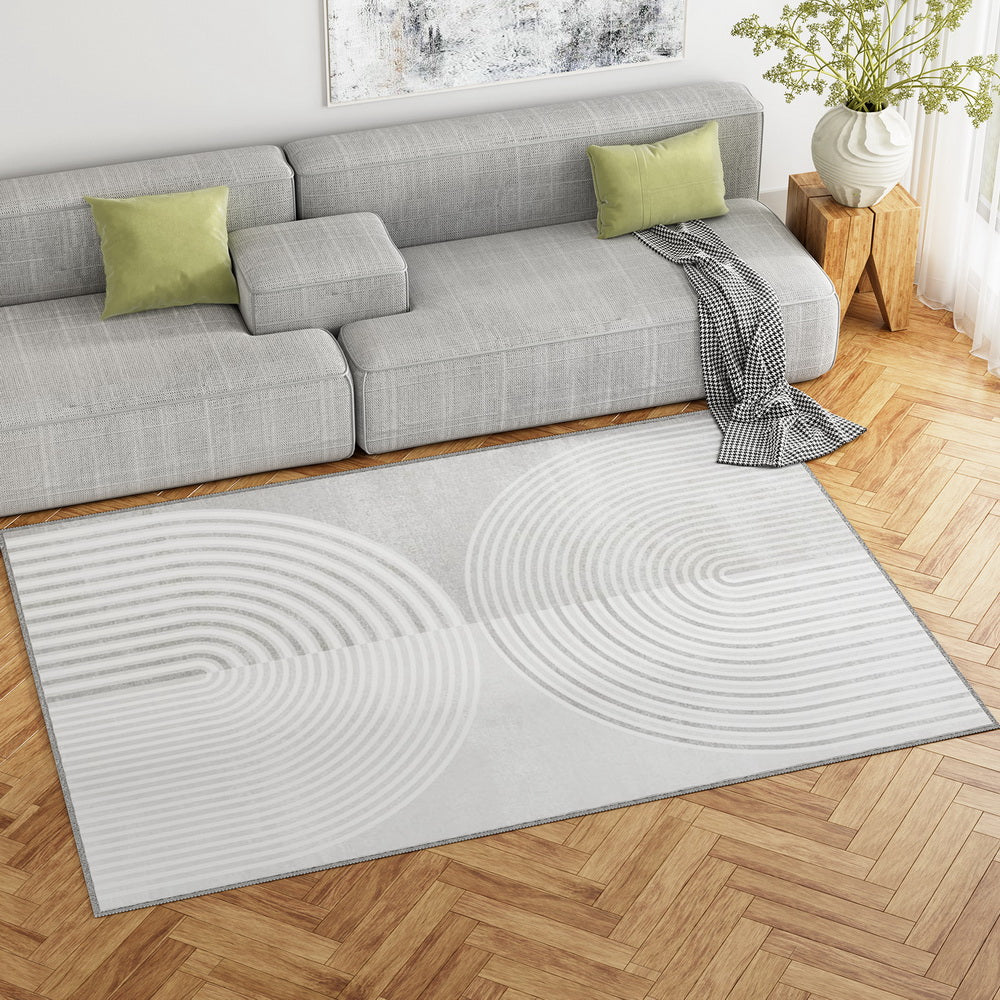 Artiss Floor Rugs 160x230cm Washable Area Mat Large Carpet Faux Rabbit Fur Cyril-Home &amp; Garden &gt; Rugs-PEROZ Accessories