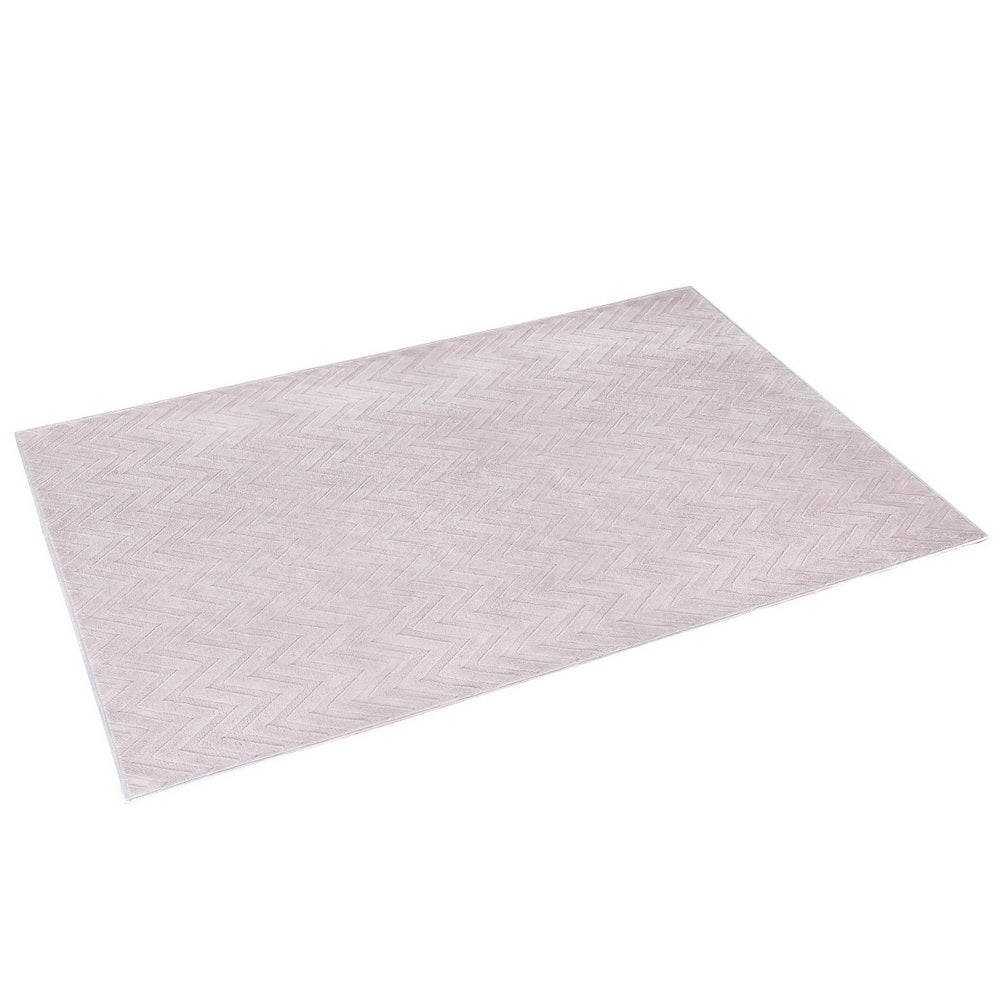 Artiss Floor Rugs 160x230cm Washable Area Mat Large Carpet Microfiber Ripple-Home &amp; Garden &gt; Rugs-PEROZ Accessories