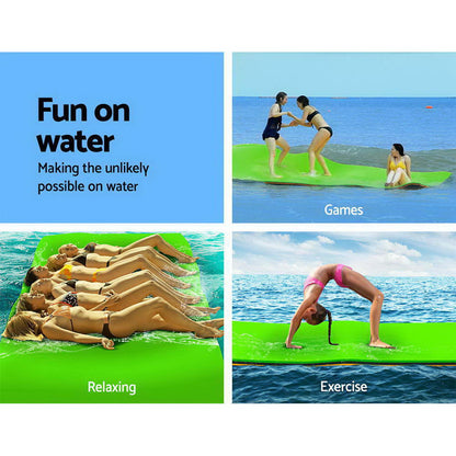 Weisshorn Floating Mat Water Slide Park Stand Up Paddle Pool Sea 270cm-Home &amp; Garden &gt; Pool &amp; Accessories-PEROZ Accessories