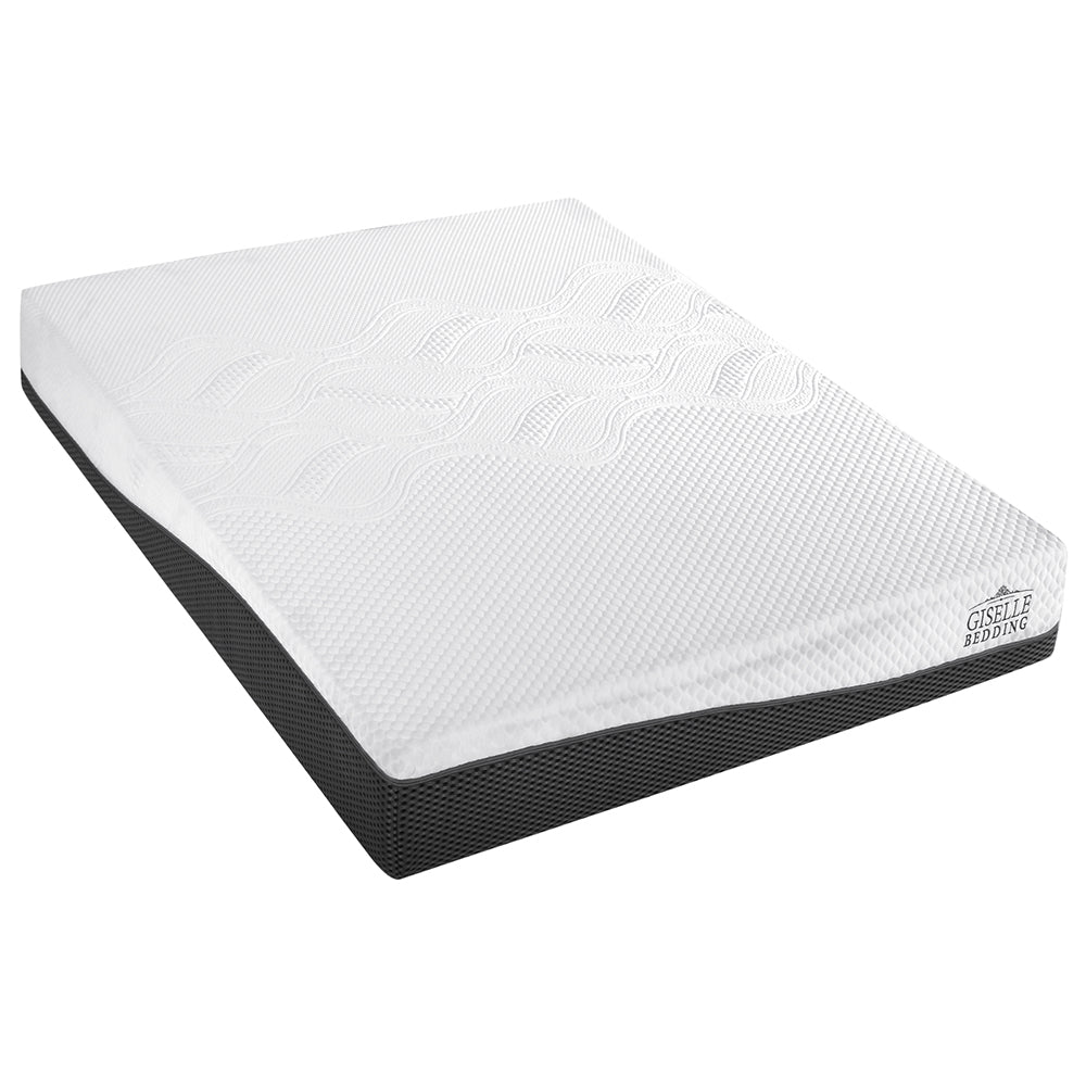 Giselle Bedding Double Size Memory Foam Mattress Cool Gel without Spring-Furniture &gt; Mattresses-PEROZ Accessories