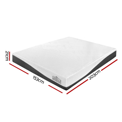 Giselle Bedding Queen Size Memory Foam Mattress Cool Gel without Spring-Furniture &gt; Mattresses-PEROZ Accessories