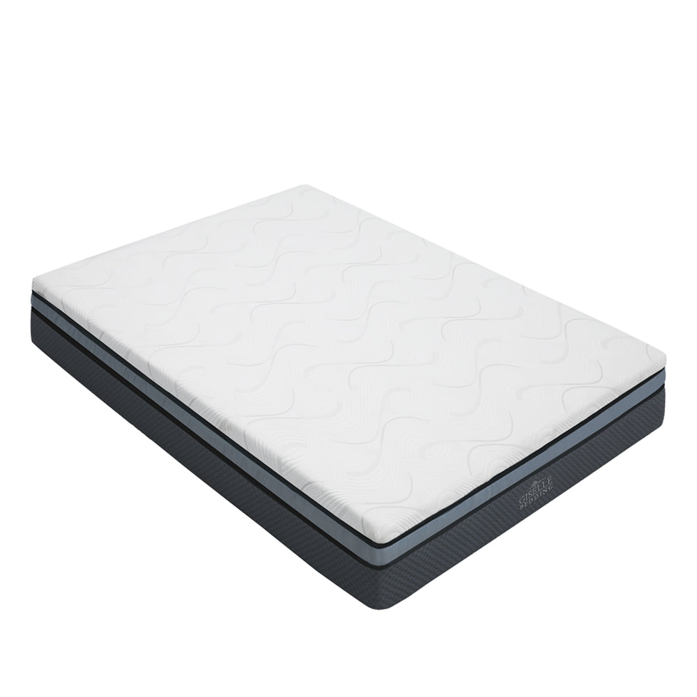 Giselle Bedding Cool Gel Memory Foam Mattress King Single Size-Furniture &gt; Mattresses-PEROZ Accessories