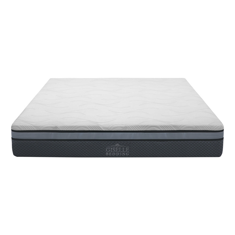 Giselle Bedding Cool Gel Memory Foam Mattress King Single Size-Furniture &gt; Mattresses-PEROZ Accessories