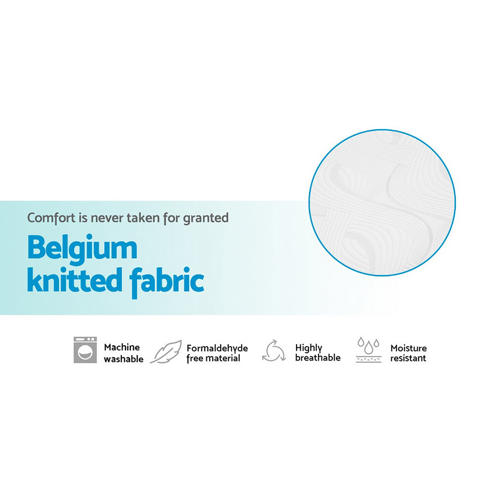 Giselle Bedding Cool Gel Memory Foam Mattress King Single Size-Furniture &gt; Mattresses-PEROZ Accessories