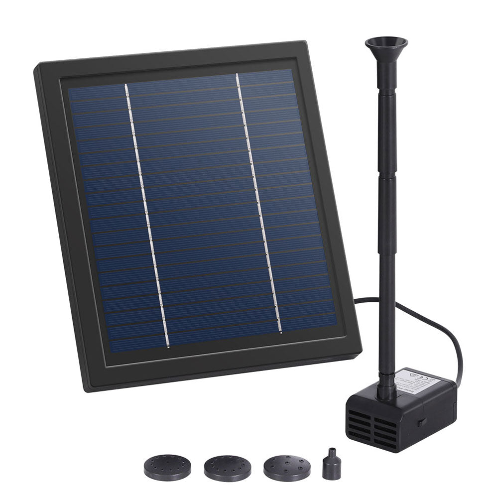 Gardeon Solar Pond Pump Submersible Powered Garden Pool Water Fountain Kit 6.1FT-Home &amp; Garden &gt; Fountains-PEROZ Accessories