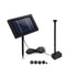 Gardeon Solar Pond Pump 4FT-Home & Garden > Fountains-PEROZ Accessories