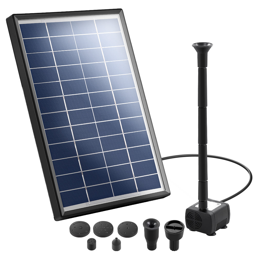 Gardeon Solar Pond Pump 6 FT-Home &amp; Garden &gt; Garden Tools-PEROZ Accessories
