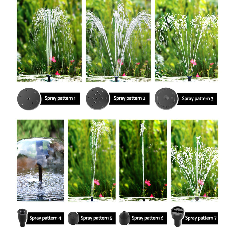 Gardeon Solar Pond Pump 6 FT-Home &amp; Garden &gt; Garden Tools-PEROZ Accessories