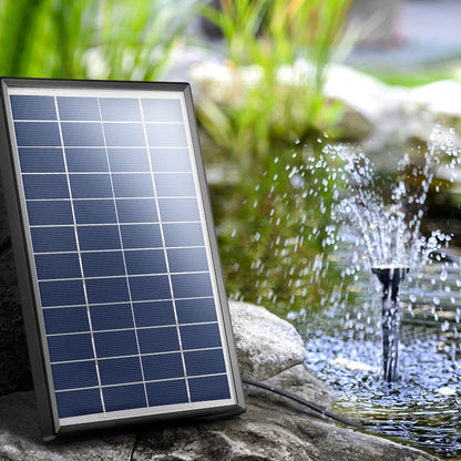 Gardeon Solar Pond Pump 6 FT-Home &amp; Garden &gt; Garden Tools-PEROZ Accessories