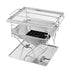 Grillz Camping Fire Pit BBQ Portable Folding Stainless Steel Stove Outdoor Pits-Home & Garden > BBQ-PEROZ Accessories