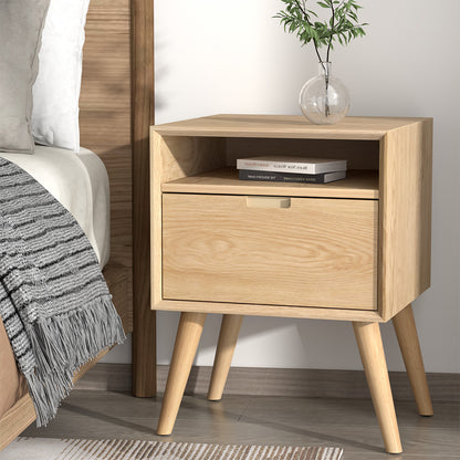 Artiss Bedside Table Drawers Side Table Shelf Storage Cabinet Nightstand GORR-Furniture &gt; Bedroom-PEROZ Accessories