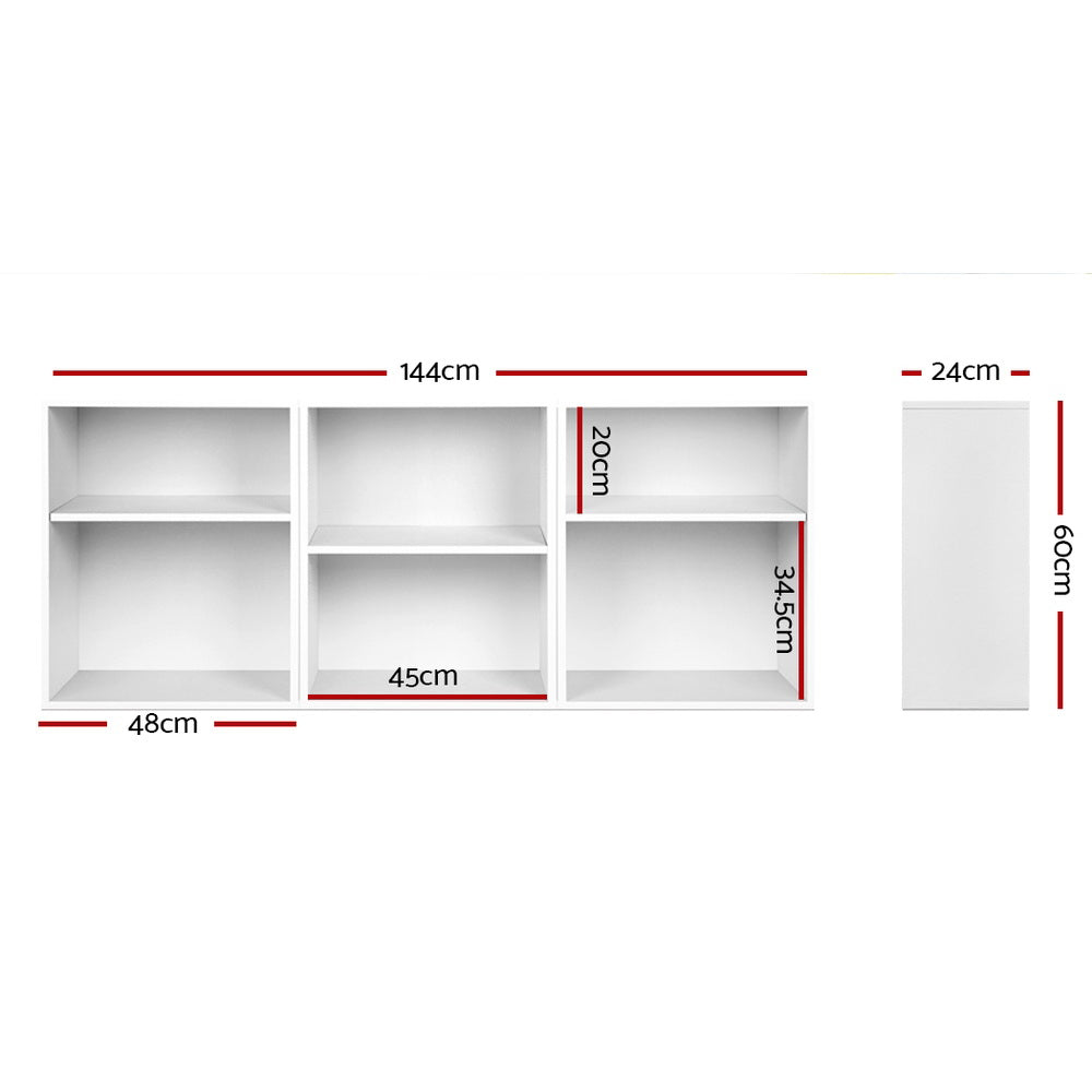 Artiss 3 Piece Storage Shelf-Furniture &gt; Living Room - Peroz Australia - Image - 3