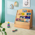 Keezi 5 Tiers Kids Bookshelf Magazine Shelf Rack Organiser Bookcase Display-Baby & Kids > Kid&