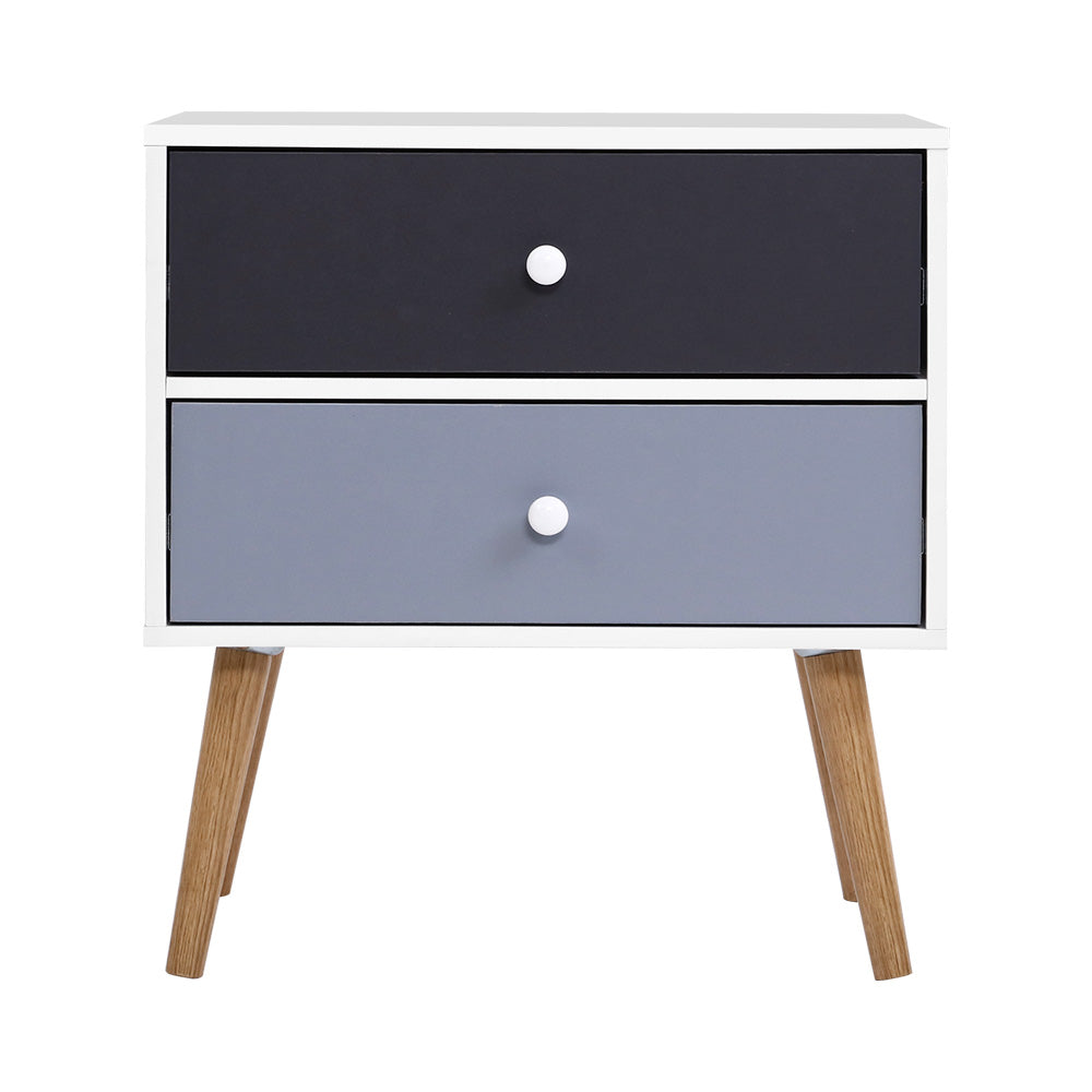 Artiss Bedside Tables Drawers Side Table Nightstand Lamp Side Storage Cabinet-Bedside Tables - Peroz Australia - Image - 4