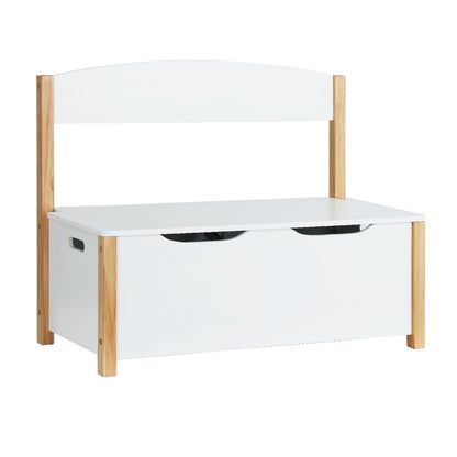 Keezi Kids Toy Box Chest Storage Blanket Children Room Organiser Seating Bench-Baby &amp; Kids &gt; Kid&