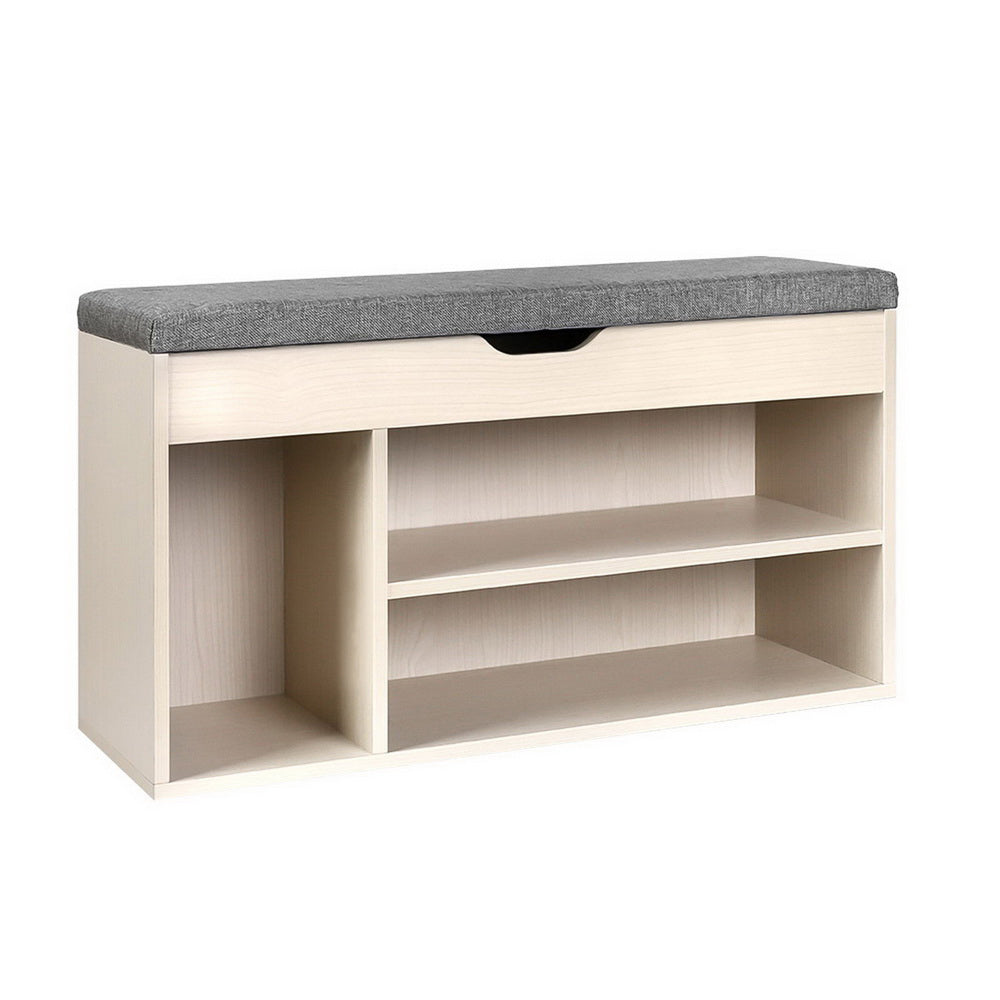 Artiss Wooden Shoe Organiser - Natural-Furniture &gt; Living Room - Peroz Australia - Image - 2