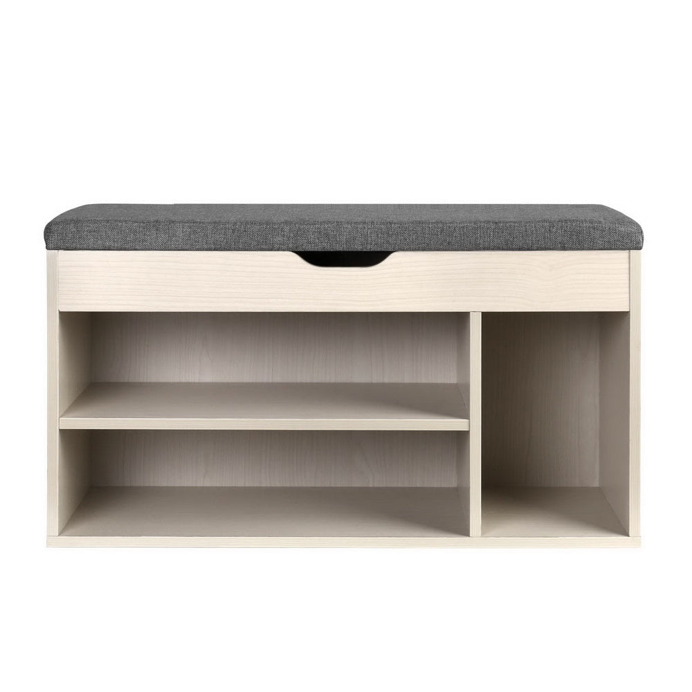 Artiss Wooden Shoe Organiser - Natural-Furniture &gt; Living Room - Peroz Australia - Image - 4